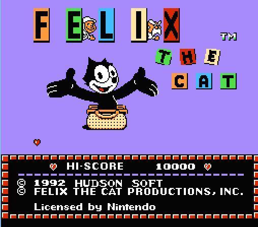 Ретро-обзор игры Felix the cat