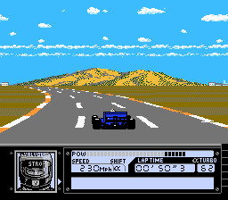 Ретро-игры - Turbo Racing (NES) - Турбо и драйв на пару вечеров