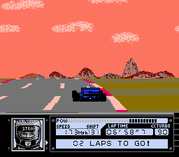 Ретро-игры - Turbo Racing (NES) - Турбо и драйв на пару вечеров