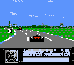 Ретро-игры - Turbo Racing (NES) - Турбо и драйв на пару вечеров