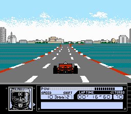 Ретро-игры - Turbo Racing (NES) - Турбо и драйв на пару вечеров